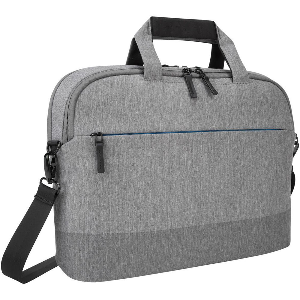 Targus CityLite 15.6-inch Laptop Carry Case – Grey — front view