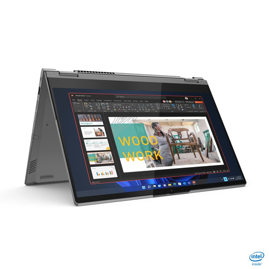 Lenovo ThinkBook 14s Yoga G2 IAP Notebook PC – Core i7-1255U / 14.0″ FHD Touch / 16GB RAM / 512GB SSD / Win 11 Pro (21DM000GSA) image 1