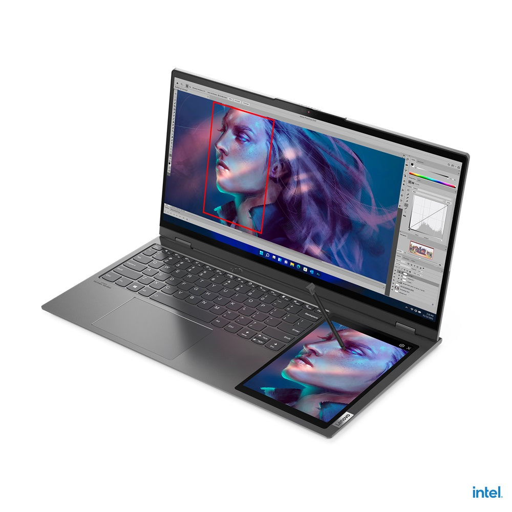 Lenovo ThinkBook Plus G3 IAP Notebook PC – Core i7-12700H / 17.3″ 3K Touch + 8.0″ HD Touch / 32GB RAM / 1TB SSD / Win 11 Pro 