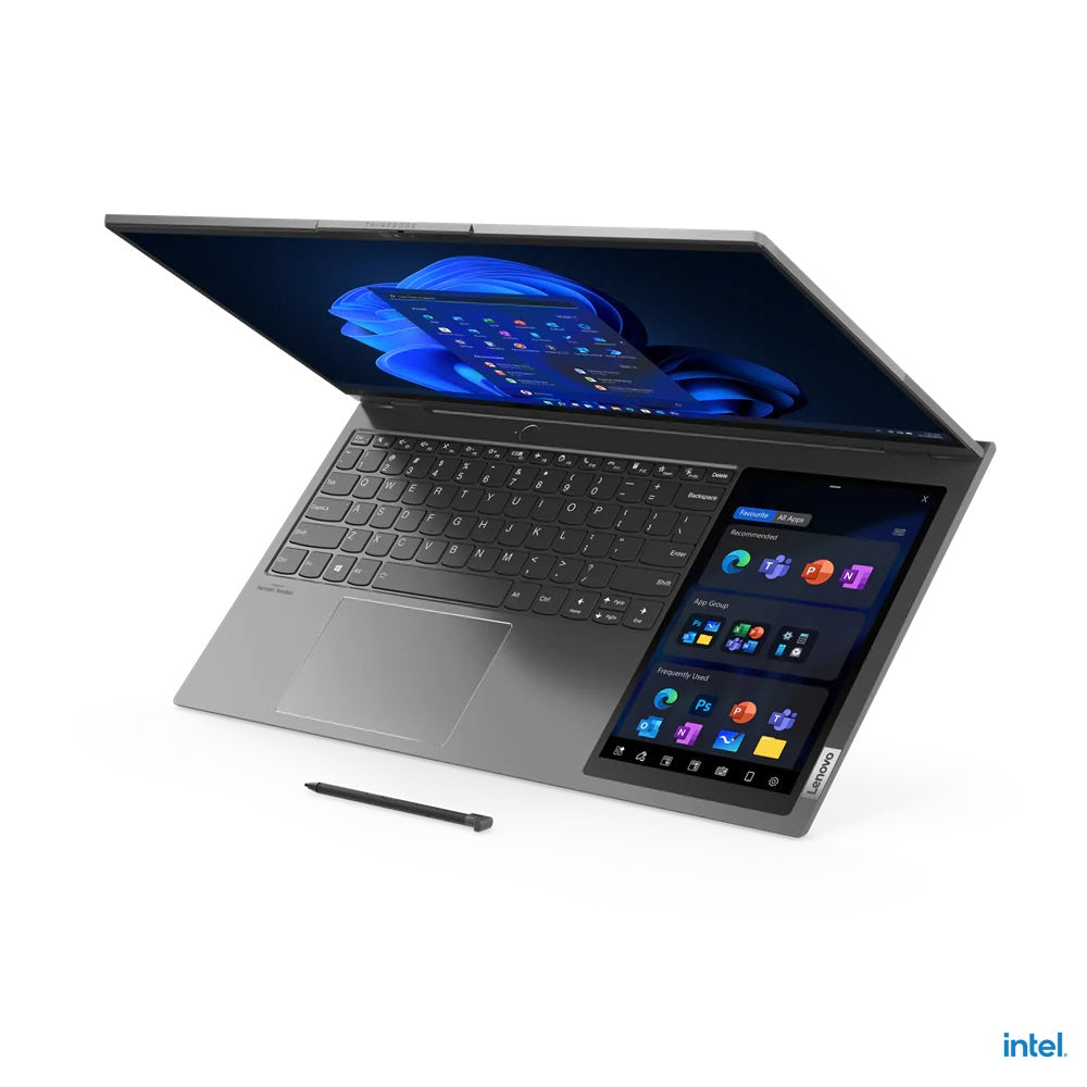 Lenovo ThinkBook Plus G3 IAP Notebook PC – Core i7-12700H / 17.3″ 3K Touch + 8.0″ HD Touch / 32GB RAM / 1TB SSD / Win 11 Pro 