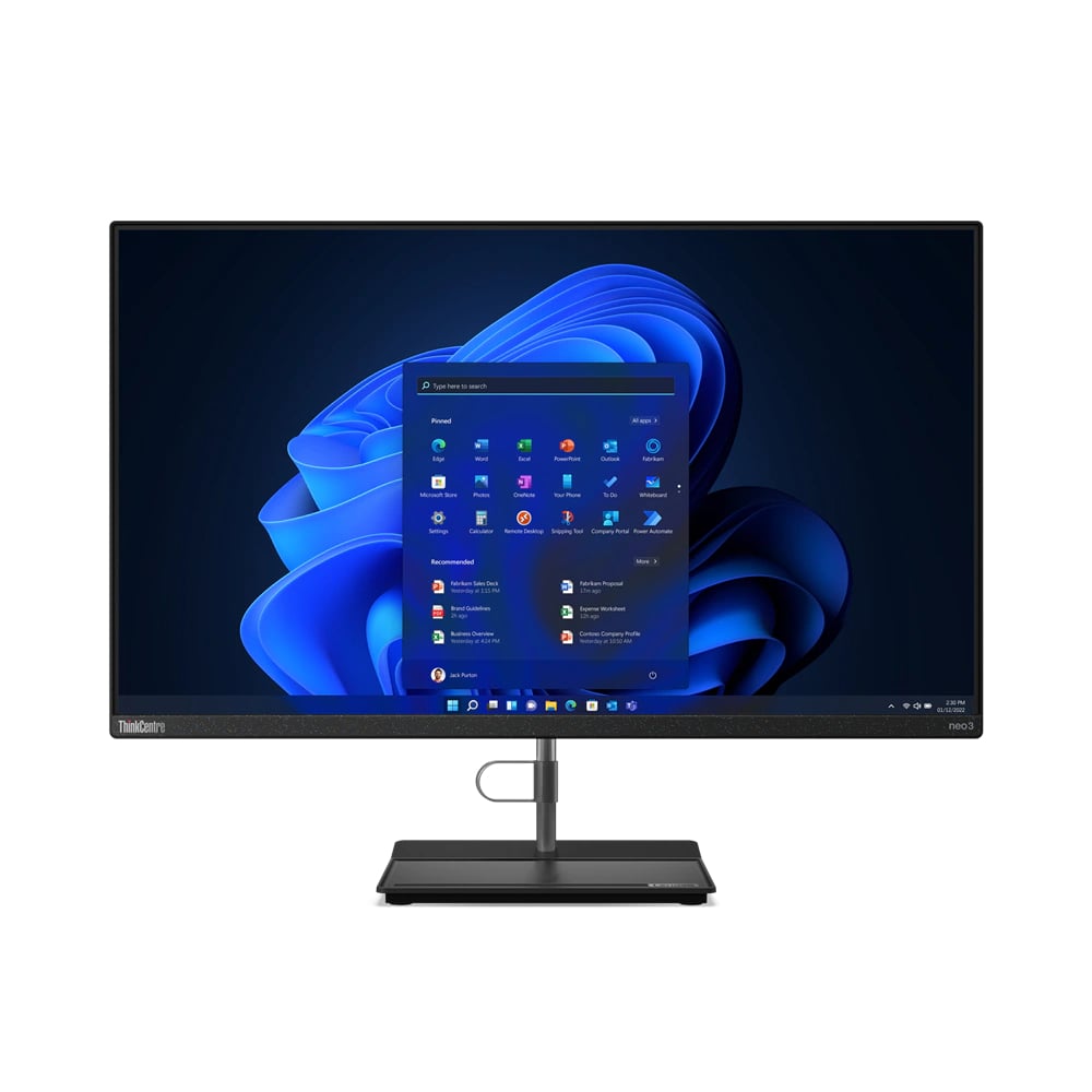 Lenovo ThinkCentre Neo 30a 27 All-in-One Desktop PC – Core i7-1260P / 27.0″ FHD / 16GB RAM / 512GB SSD / Win 11 Pro (12CB000KSA) image 1
