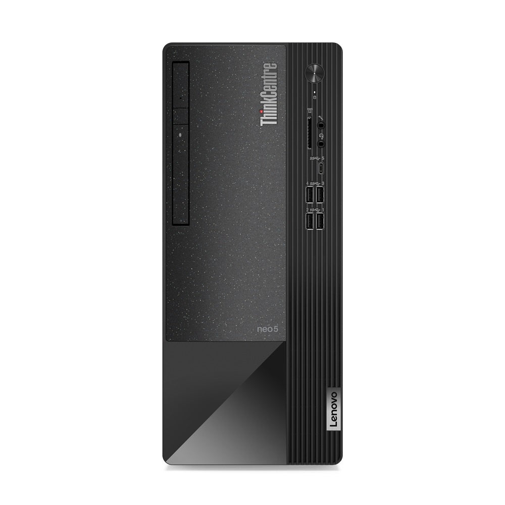 Lenovo ThinkCentre Neo 50t Desktop PC – Core i5-12400 / 8GB RAM / 256GB SSD / Win 11 Pro (11SE008FSA) image 1