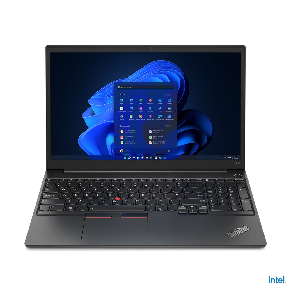 Lenovo ThinkPad E15 Gen 4 Notebook PC – Core i7-1255U / 15.6″ FHD / 16GB RAM / 512GB SSD / Win 11 Pro (21E6001HZA)