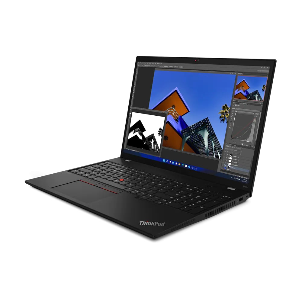 Lenovo ThinkPad P16s Gen 1 Notebook PC – Core i7-1260P / 16.0″ WQXGA / 16GB RAM / 512GB SSD / Win 11 Pro (21BT004KZA) — rear 