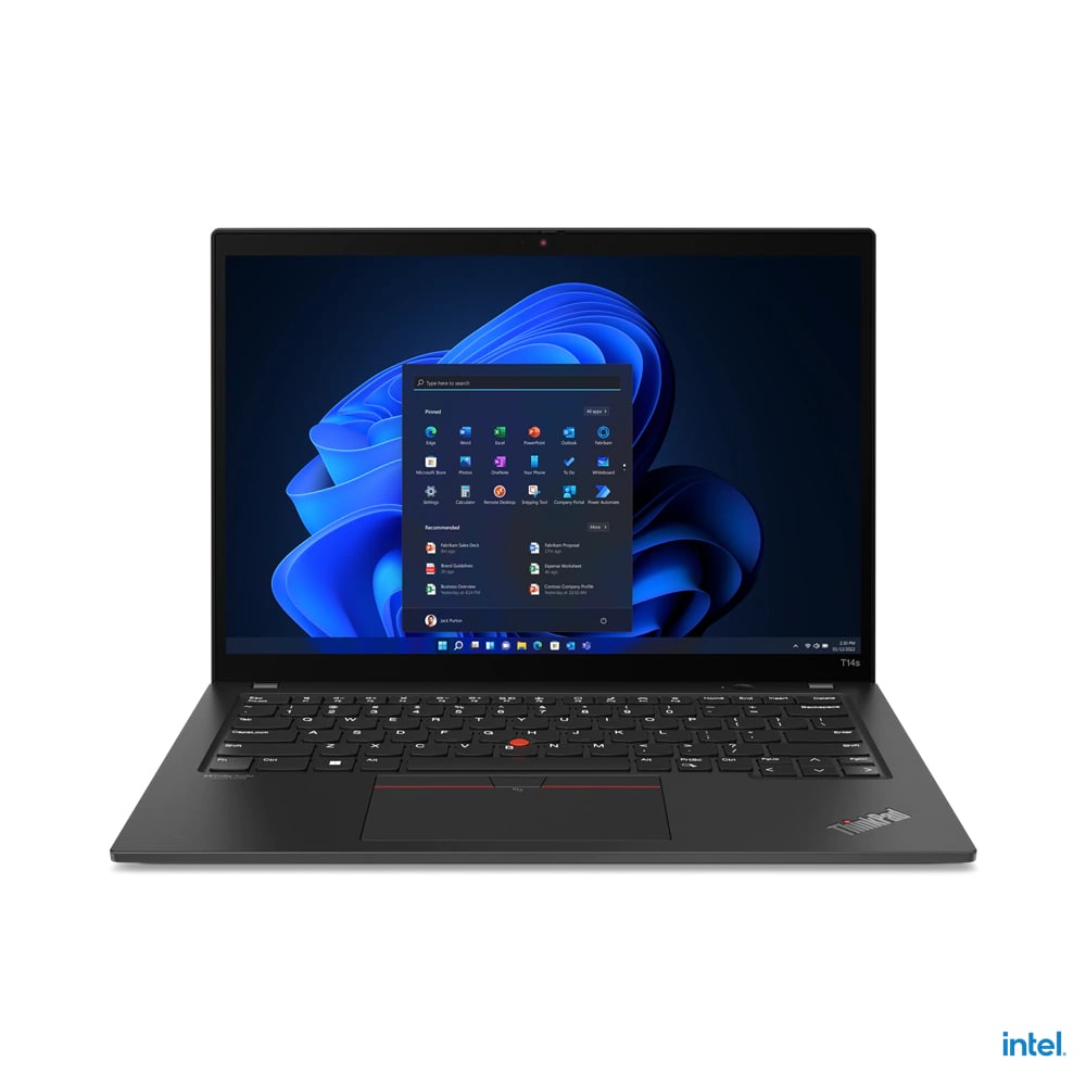 Lenovo ThinkPad T14s Gen 3 Notebook PC – Core i7-1260P / 14.0″ WUXGA / 16GB RAM / 512GB SSD / Win 11 Pro (21BR001AZA)
