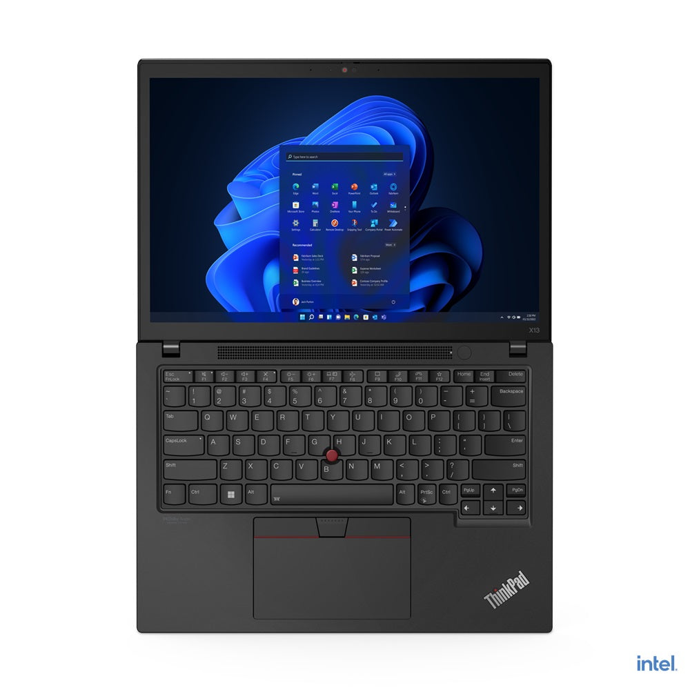 Lenovo ThinkPad X13 Gen 3 Notebook PC – Core i7-1260P / 13.3″ WUXGA / 16GB RAM / 512GB SSD / Win 11 Pro (21BN003SZA) — side v