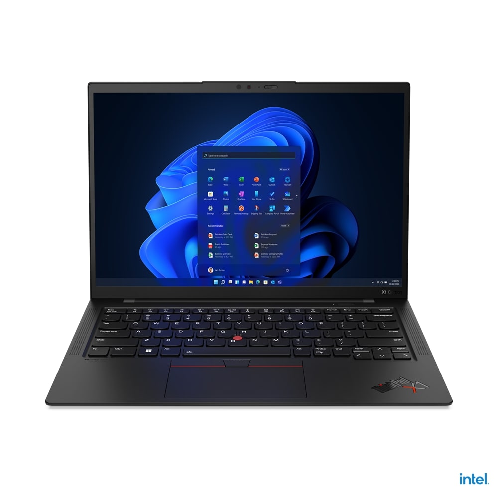 Lenovo X1 Carbon Gen 10 Notebook PC – Core i7-1260P / 14.0″ WQUXGA Touch / 32GB RAM / 1TB SSD / Win 11 Pro (21CB00DFZA)