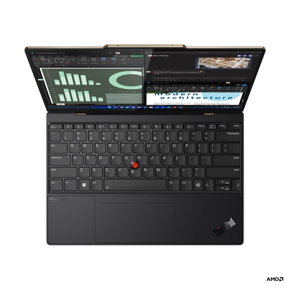 Lenovo ThinkPad Z13 Notebook PC – Ryzen 7 Pro 6860Z / 13.3″ 2.8K Touch / 32GB RAM / 1TB SSD / Win 11 Pro (21D20016ZA) — side 