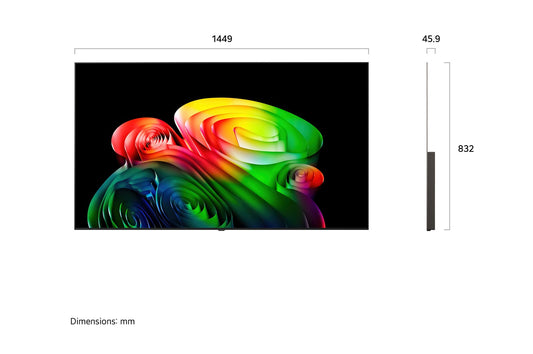 LG OLED B6 65-inch AI 4K Smart TV 2026 (OLED65B66LA) – additional product view 2