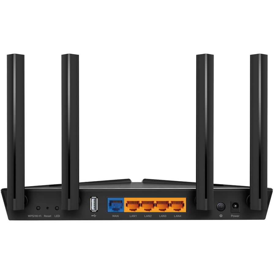 TP-LINK Archer AX20 AX1800 Dual-Band Wi-Fi 6 Router (TL-ARCHERAX20) — side view