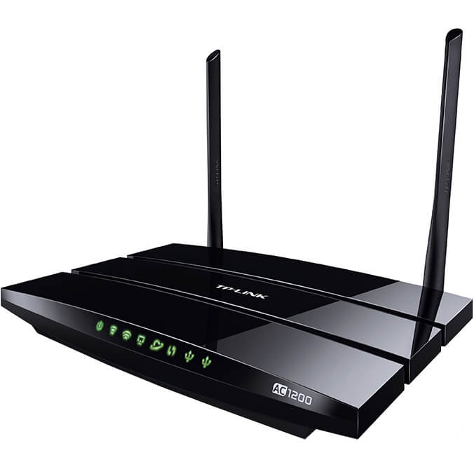 TP-LINK Archer C5 AC1200 Wireless Dual Band Gigabit Router (TL-ARCHERC5) — front view