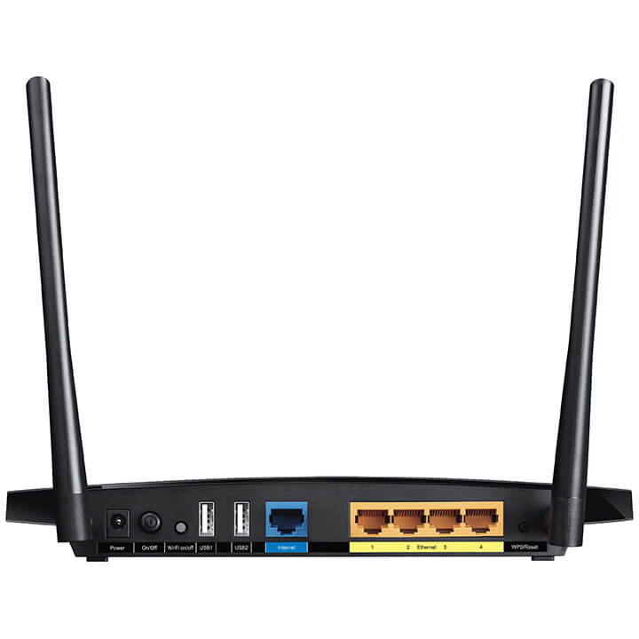 TP-LINK Archer C5 AC1200 Wireless Dual Band Gigabit Router (TL-ARCHERC5) — side view