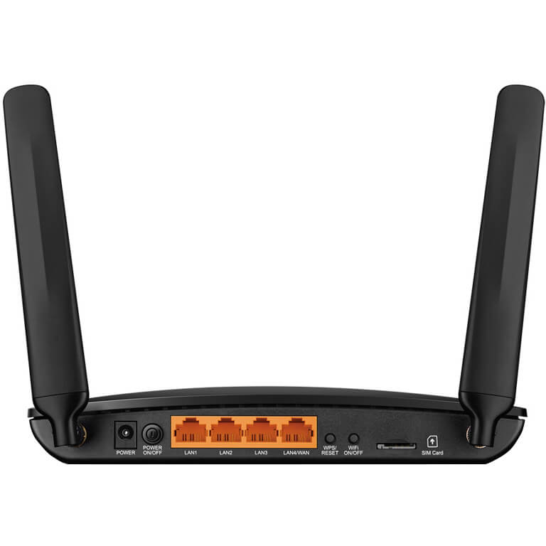 TP-LINK Archer MR400 AC1200 Wireless Dual Band 4G LTE Router (TL-MR400) — side view