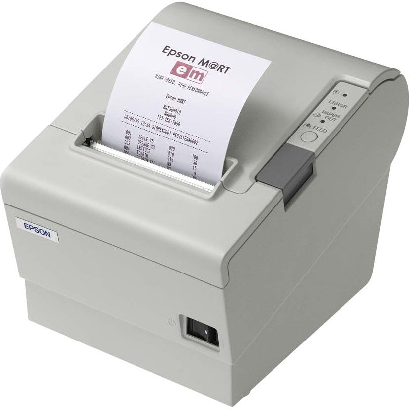Epson TM-T88V 082 Thermal Receipt Printer with Serial & USB (C31CA85082) image 2