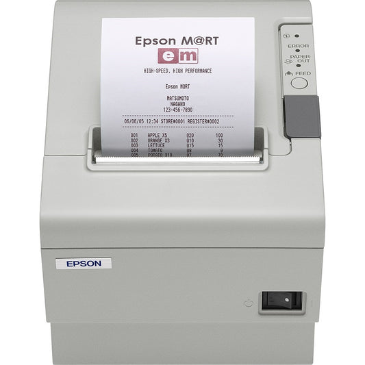Epson TM-T88V 082 Thermal Receipt Printer with Serial & USB (C31CA85082) image 1
