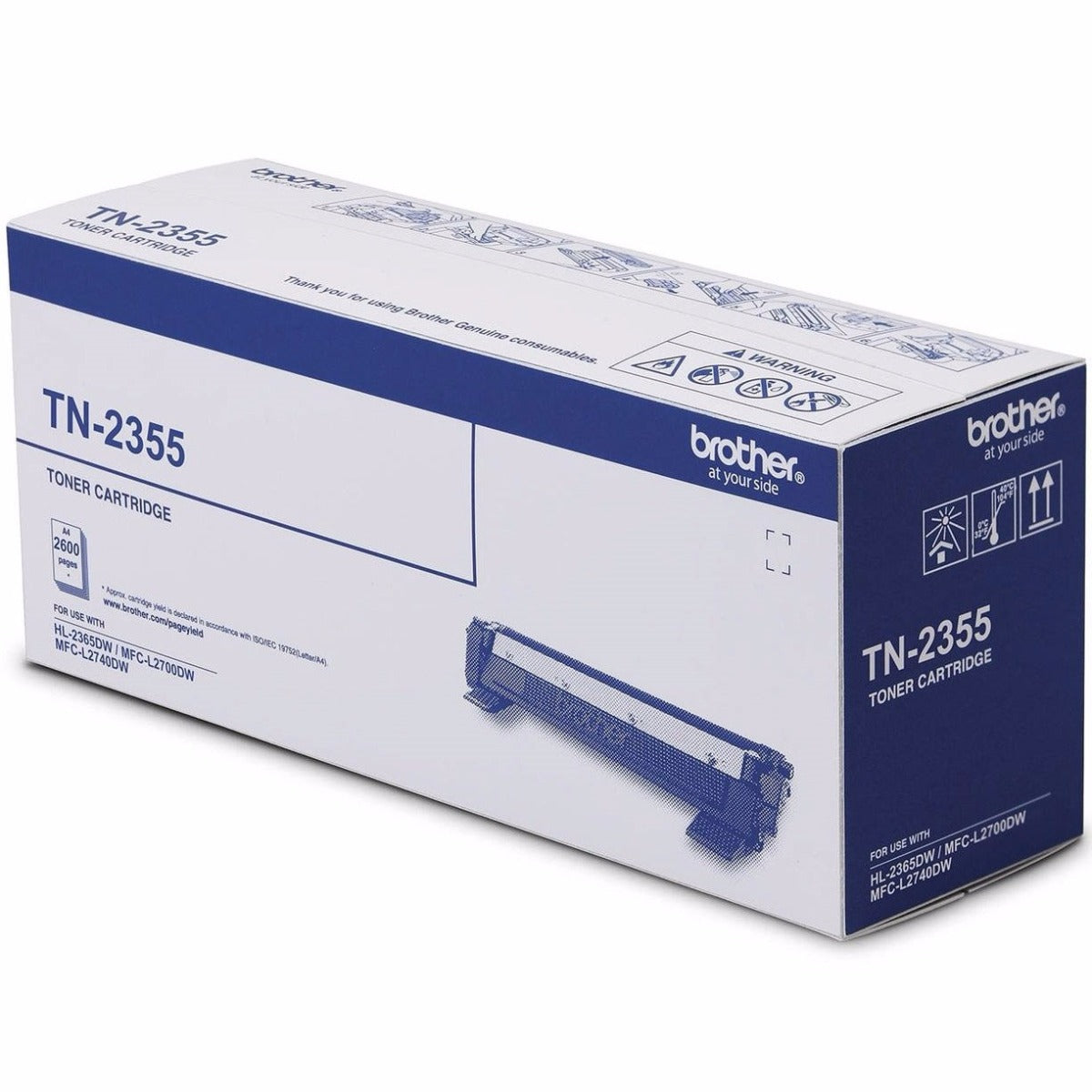 Brother TN-2355 Black Laser Toner Cartridge image 1