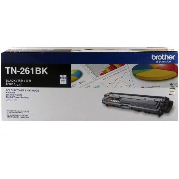Brother TN-261BK Black Toner Cartridge image 1