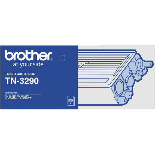Genuine Brother TN-3290 Black Laser Toner Cartridge (TN-3290) image 1