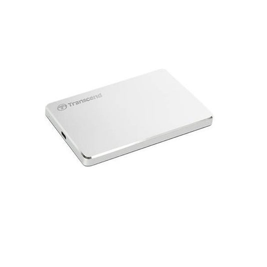 Transcend StoreJet C3S 1TB 2.5″ Slim Aluminium External USB Type C Hard Drive (TS1TSJ25C3S) image 1