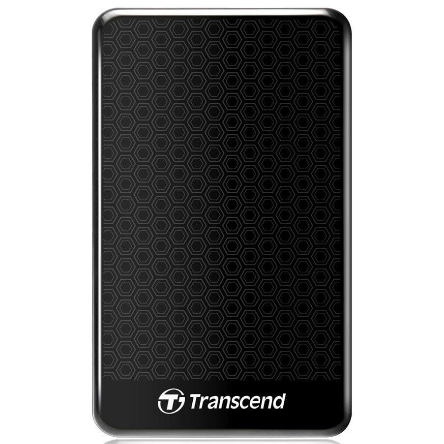 Transcend StoreJet 25A3 2TB USB 3.0 External Hard Drive – Black (TS2TSJ25A3K)