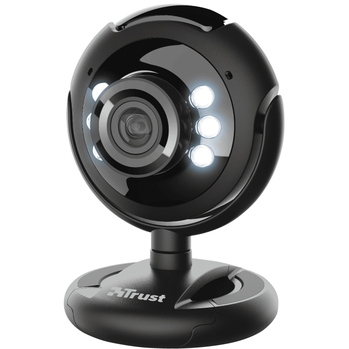 Trust SpotLight Pro with LED lights Webcam (TRS-16428) — side view