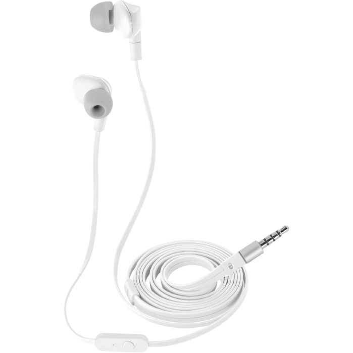 Trust Audio Aurus Waterproof In-ear Headphones – white (TRS-20835) — rear view
