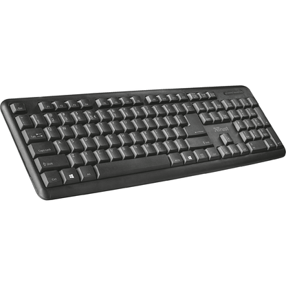 Trust US Ziva Keyboard (TRS-21513) — front view
