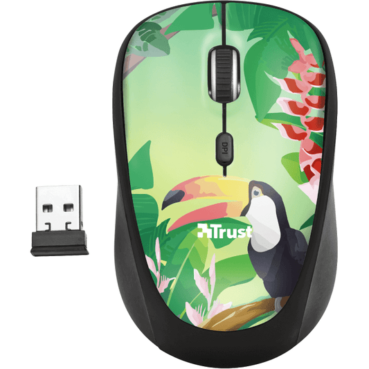 Trust Yvi Wireless Mouse – Toucan (TRS-23389) image 1