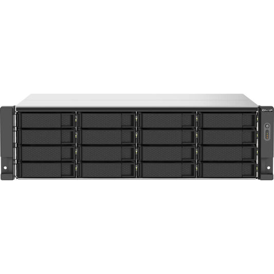 Qnap 16 Bay 3u Nas 2.2ghz 4 Core Amdryzenv1500b Processor (TS-1673AU-RP-16G) image 1