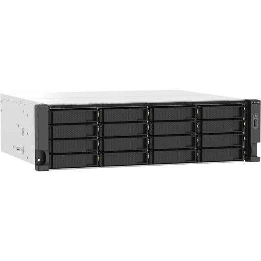 Qnap 16 Bay 3u Nas 2.2ghz 4 Core Amdryzenv1500b Processor (TS-1673AU-RP-16G) image 2