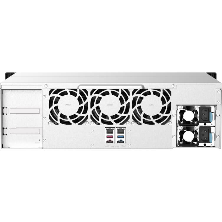 Qnap 16 Bay 3u Nas 2.2ghz 4 Core Amdryzenv1500b Processor (TS-1673AU-RP-16G) image 3
