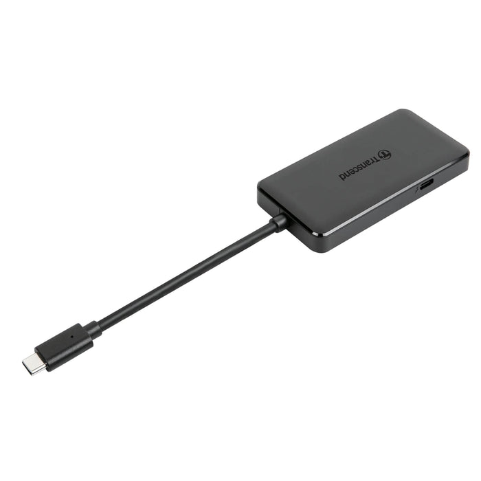 Transcend 4-port 6 in 1 USB 3.1 Gen 2 Type C Hub (TS-HUB5C) — rear view