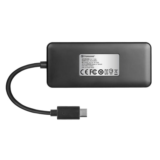 Transcend 4-port 6 in 1 USB 3.1 Gen 2 Type C Hub (TS-HUB5C) image 2