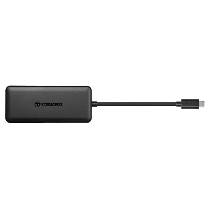 Transcend 4-port 6 in 1 USB 3.1 Gen 2 Type C Hub (TS-HUB5C) — side view