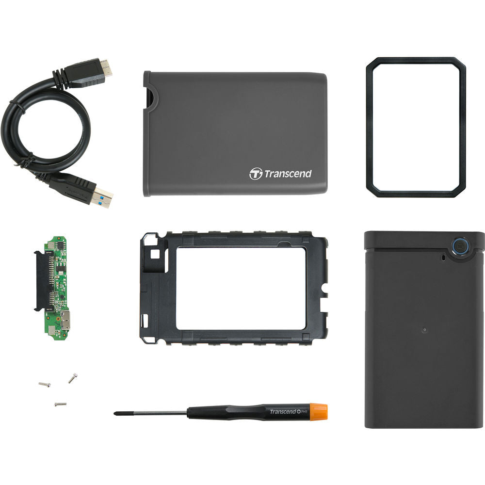 Transcend 2.5” SSD/HDD Enclosure Kit (TS0GSJ25CK3)