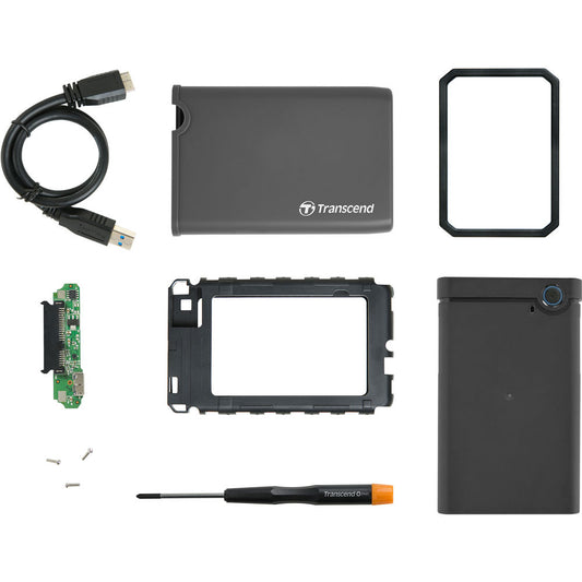 Transcend 2.5” SSD/HDD Enclosure Kit (TS0GSJ25CK3) image 1