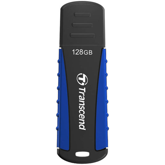 Transcend JetFlash 810 128GB Super Speed RUGGED USB Flash Drive – Blue (TS128GJF810) image 1