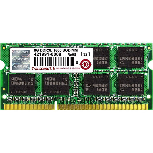 Transcend 8GB DDR3L 1600MHz Notebook Memory Module (TS1GSK64W6H) image 1