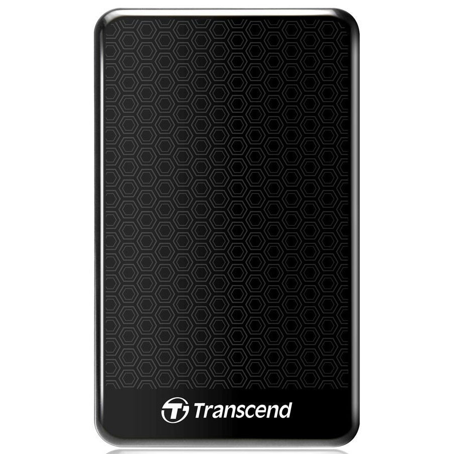 Transcend StoreJet 25A3 1TB USB 3.0 External Hard Drive – Black (TS1TSJ25A3K)
