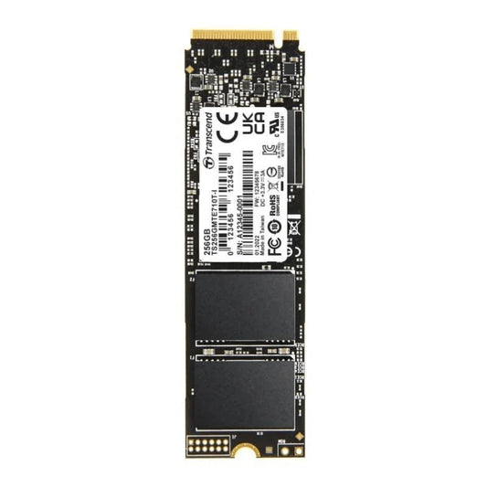 Transcend MTE710T-I 256GB M.2 2280 PCIe NVMe Gen 4×4 Solid State Drive (TS256GMTE710T-I) image 1