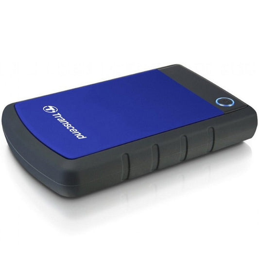 Transcend StoreJet 25H3 1TB USB 3.1 Robust External Hard Drive – Blue (TS1TSJ25H3B) image 2