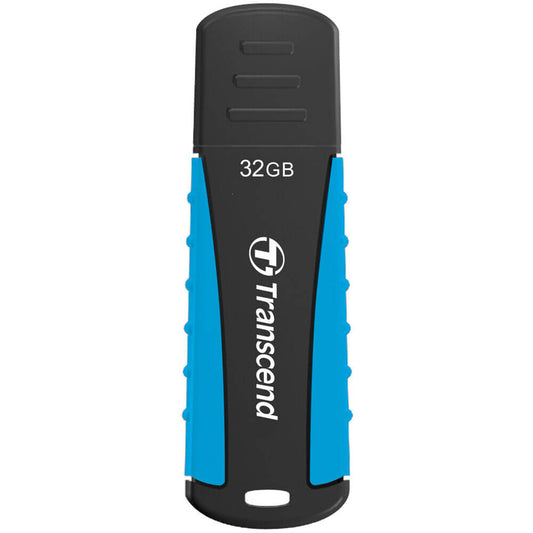 Transcend JetFlash 810 32GB Super Speed RUGGED USB Flash Drive – Blue (TS32GJF810) image 1