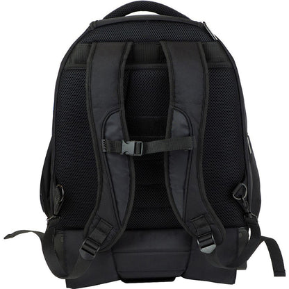 Targus Sport Rolling 15-15.6″ Laptop Backpack – Black (TSB700EU) — rear view