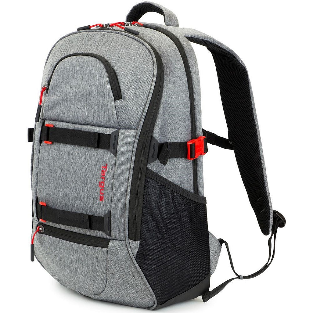 Targus Urban Explorer 15.6″ Laptop Backpack – Grey (TSB89704EU) — front view