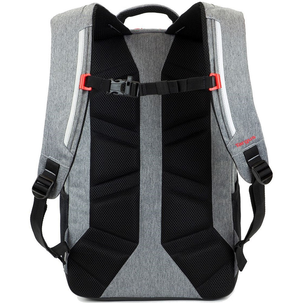 Targus Urban Explorer 15.6″ Laptop Backpack – Grey (TSB89704EU) — side view