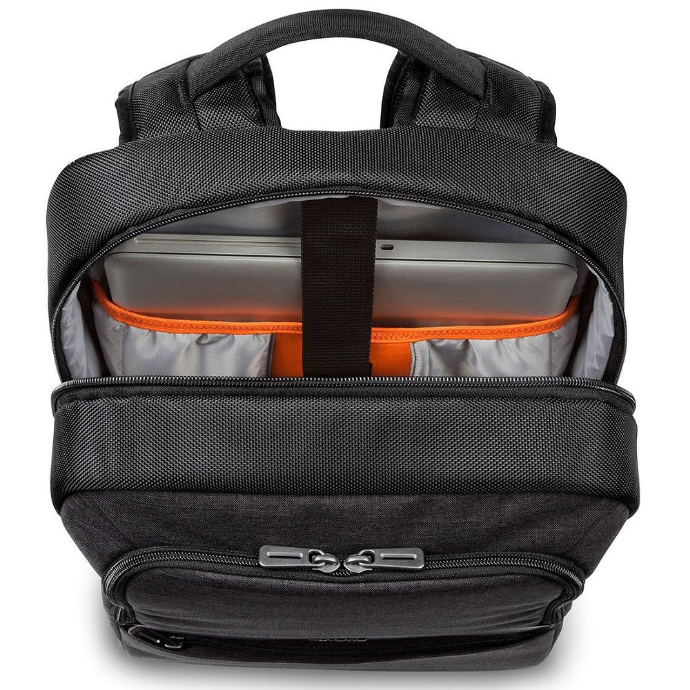 Targus CitySmart 15.6″ Essential Laptop Backpack – Black/Grey (TSB911EU) image 3