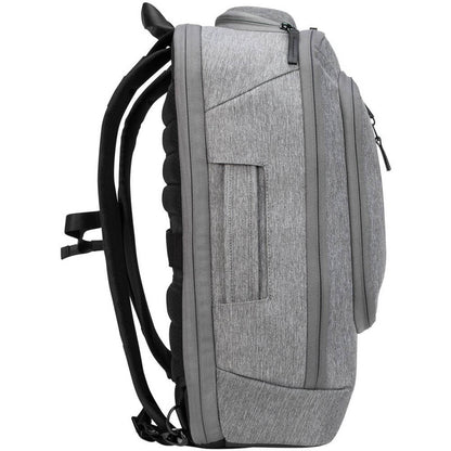 Targus CityLite Pro Premium 15.6-inch Convertible Backpack – Grey — front view