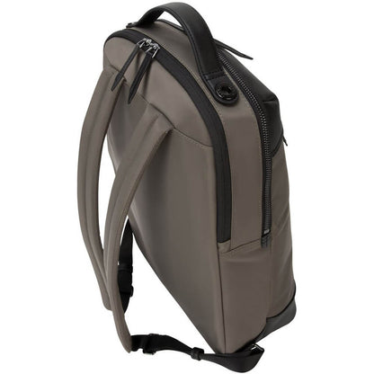 Targus Newport 15-inch Laptop Backpack – Olive — side view