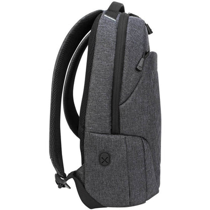 Targus Groove X 15-inch Compact Backpack – Charcoal (TSB952GL) — rear view
