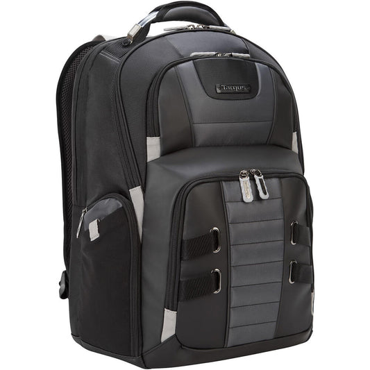 Targus DrifterTrek 15.6-inch Laptop Backpack with USB Power Pass-Thru – Black image 2